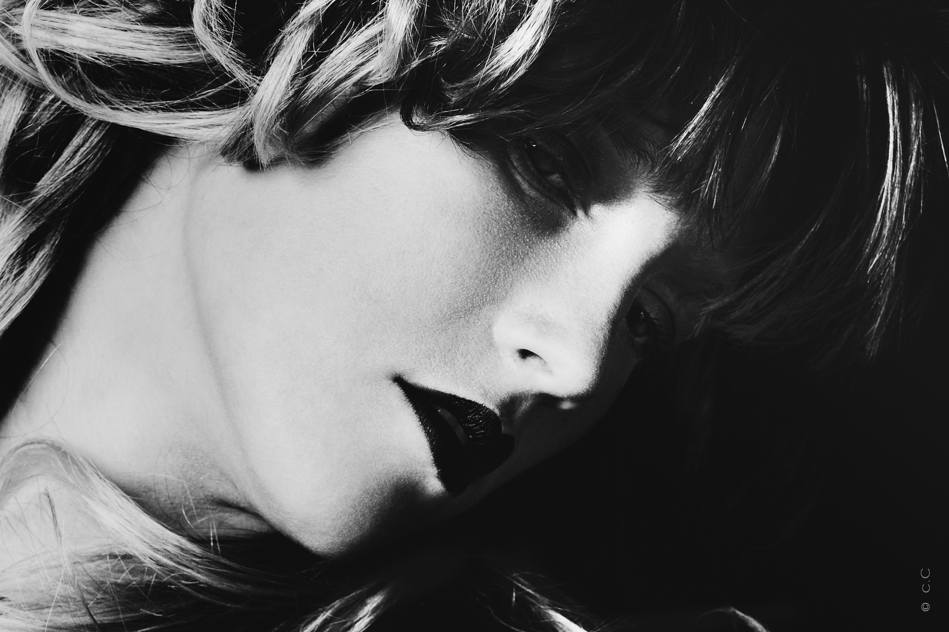 Photos de mode et portraits en noir et blanc